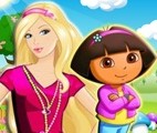 Barbie ve Dora Oyna